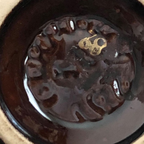 Rare,  Atomic MCM, German, Vintage,  Kermik vases, Lava effect. Mini pitchers - Picture 5 of 5